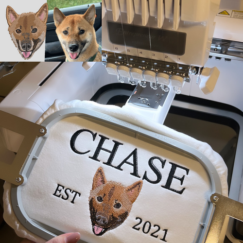 SWEATER MET HUISDIER BORDURING - Mijn Huisdier Cadeau