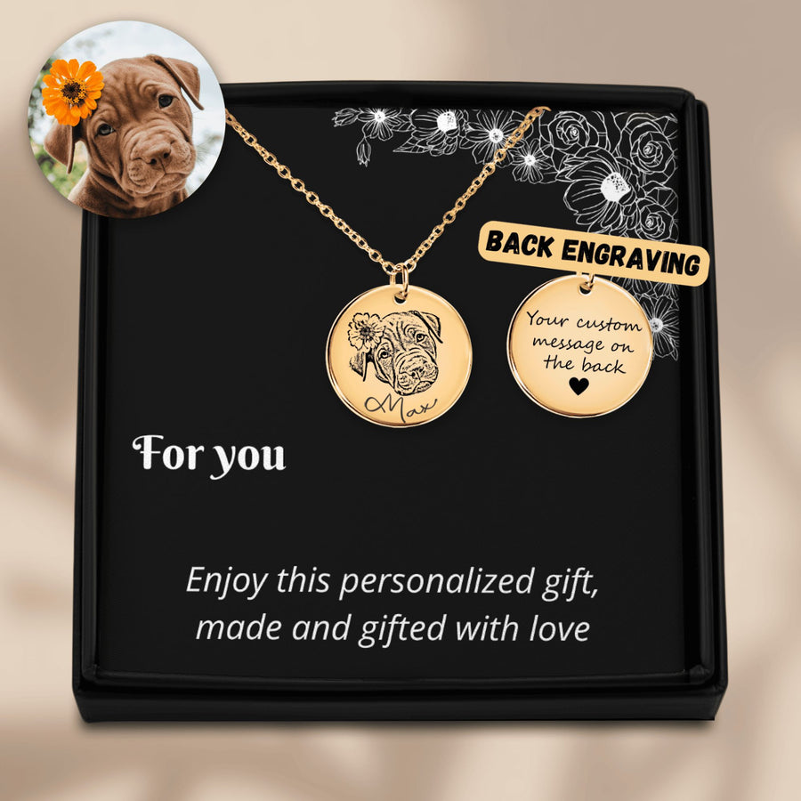 KETTING MET HUISDIER FOTO - Mijn Huisdier Cadeau